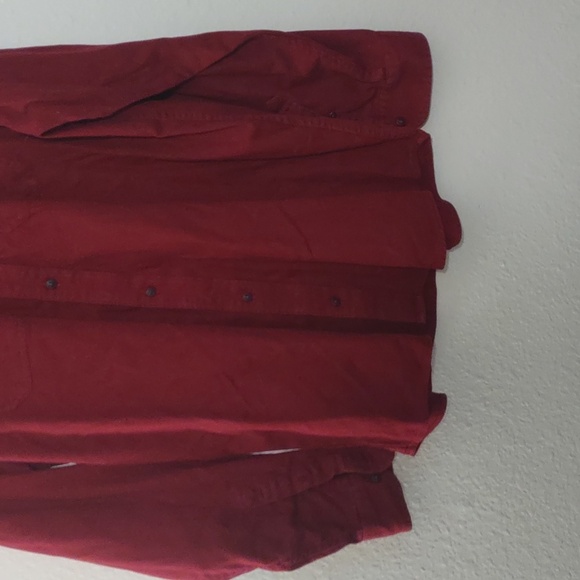 PRE OWNED WRANGLER PREMIUM QUALITY COMFORT FLEX SIZE L TALL COLOR BURGUNDY - Picture 6 of 10